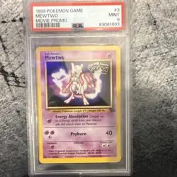 Pokemon Mewtwo Movie Promo 03/53 Wotc PSA 9 1999 Regular Promo Card - Image 1