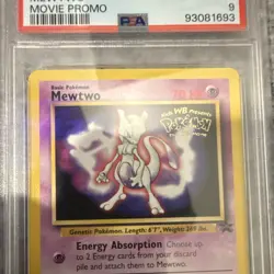Pokemon Mewtwo Movie Promo 03/53 Wotc PSA 9 1999 Regular Promo Card - Image 4