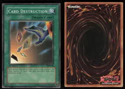 Card Destruction SDY-042 Super Rare Starter Deck: Yugi 1st Edition Yu-Gi-Oh - Image 3