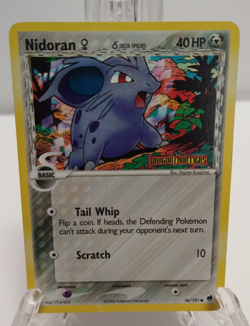 Nidoran F 56/101 Pokemon EX Dragon Frontiers Reverse Holo Card Near Mint - Image 1