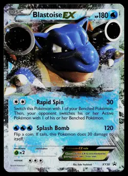 Pokemon Card - Blastoise EX - XY30 XY Holo Promo - Image 1
