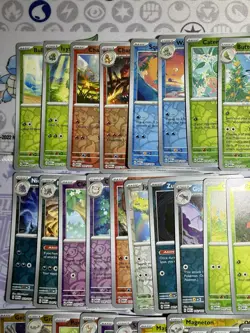 110 Different English 151 Reverse Holos With Gengar And Mewtwo Pokemon Cards - Image 2