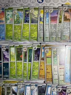 110 Different English 151 Reverse Holos With Gengar And Mewtwo Pokemon Cards - Image 3