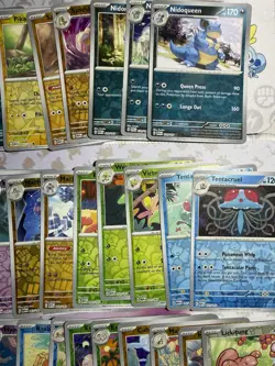 110 Different English 151 Reverse Holos With Gengar And Mewtwo Pokemon Cards - Image 5