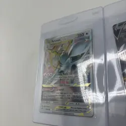 Pokemon TCG Arceus v Ultra Rare And Arceus VSTAR Metal Promo Cards - Image 3