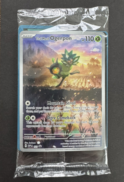 Pokemon Teal Mask Ogerpon 123 Sv: Scarlet & Violet Promo Cards Holo - Image 1