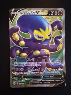 Grapploct v Full Art Holo Card 72/73 Champions Path NM Condition - Image 1