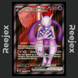Team Rocket's Mewtwo ex - 213/182 - Ultra Rare - Destined Rivals - NM/M - Image 1