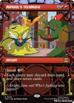 Raphael's Technique (Showcase) [TMT - 237] - NM [] TCG MTG - Image 1