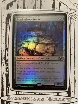 MTG Marketback Walker (Foil) - Aetherdrift (DFT) Rare #0235 - Image 1