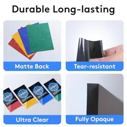 600 PCS Card Sleeves for MTG, TCG, 6 Colors Matte Card Sleeves Magic, Magic Card - Image 2