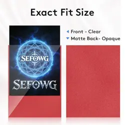 600 PCS Card Sleeves for MTG, TCG, 6 Colors Matte Card Sleeves Magic, Magic Card - Image 3