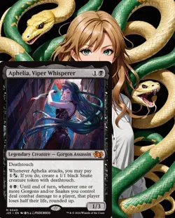 EDH Snake Deck - Commander MTG Magic the Gathering - Image 1