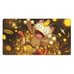 Meowth - Board Game Pokemon Playmat Games Mousepad Play Mat of TCG 225418 - Image 2