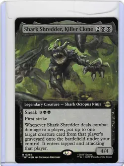 Shark Shredder, Killer Clone #268 Foil R Teenage Mutant Ninja Turtles TMNT MTG - Image 1
