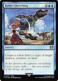 Relm's Sketching 67 -FINAL FANTASY - HOLO - NM - Image 1