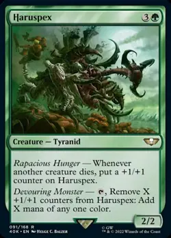 1x Haruspex NM-Mint, English Commander: Universes Beyond: Warhammer 40,000 MTG M - Image 1