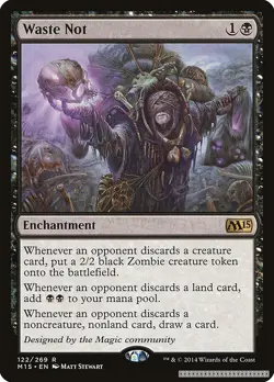 Waste Not [M15 - 122] - NM [Normal] TCG MTG - Image 1