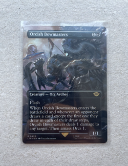 Orcish Bowmasters (Borderless) - Foil - Universes Beyond: the Lord of the Rings - Image 1