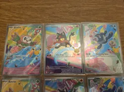 Pokemon TCG: First Partner Illustration Promo Set - Alola Starters Gen 7 - Image 3