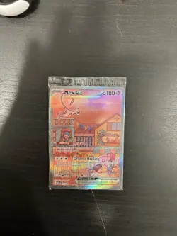 Pokemon Mew EX TCG Black Star Promo Card SVP053 UPC 151 Sealed NM Condition - Image 1