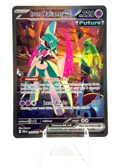 Pokemon Iron Valiant ex Special Illustration Rare Paradox Rift 249/182 - Image 1