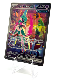 Pokemon Iron Valiant ex Special Illustration Rare Paradox Rift 249/182 - Image 2
