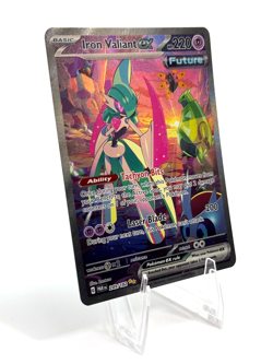 Pokemon Iron Valiant ex Special Illustration Rare Paradox Rift 249/182 - Image 3