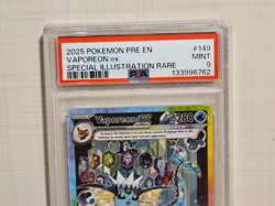 Pokemon - Vaporeon ex 149/131 - Prismatic Evolutions SIR - PSA 9 - Image 2