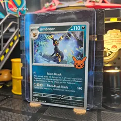 Umbreon Trick or Trade Obsidian Flames Pokemon TCG 130/197 Scarlet & Violet SV03 - Image 2