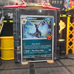 Umbreon Trick or Trade Obsidian Flames Pokemon TCG 130/197 Scarlet & Violet SV03 - Image 3