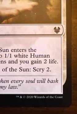 MTG Omen of the Sun #030/254 Theros Beyond Death Common THB NM/M - Image 4