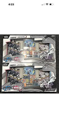 Pokemon TCG Heavy Hitters Premium Collection Black Bolt New Sealed (Lot Of 2) - Image 1