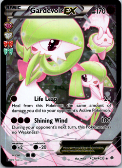Gardevoir EX Pokemon RC30 Legendary Treasures Ultra Rare Full Art Holo NM - Image 1