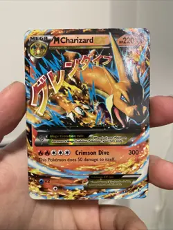 M Charizard EX 13/106 DMG Pokemon TCG XY Flashfire - Image 1