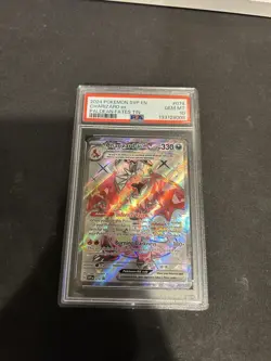 2024 POKEMON SVP EN CHARIZARD ex PALDEAN FATES TIN PSA 10 - Image 1