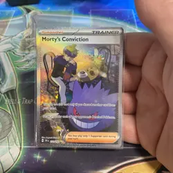 Pokemon TCG Trainer Morty's Conviction SIR 211/162 Temporal Forces Near Mint - Image 1