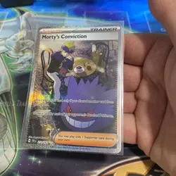 Pokemon TCG Trainer Morty's Conviction SIR 211/162 Temporal Forces Near Mint - Image 3