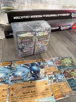 28x Packs Pokemon TCG Prismatic Evolutions Booster Packs - Image 1