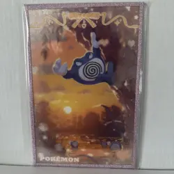 pokemon shikishi art board Poliwag Poliwhirl Poliwrath - Image 1