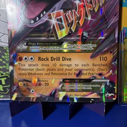 Mega M Aerodactyl EX XY98 XY Black Star Promo Holo Pokemon LP 2016 - Image 5