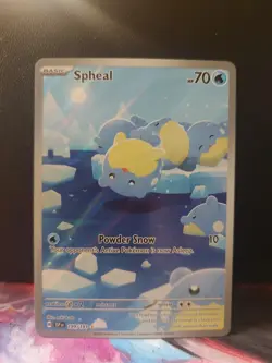 Spheal - 199/191 NM Illustration Rare (EN) - Pokemon TCG SV08: Surging Sparks - Image 1