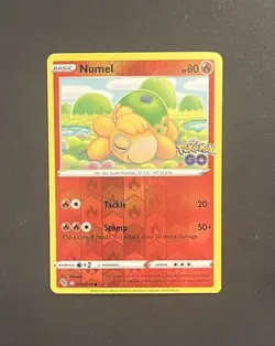 Pokemon Numel Ditto 013/078 Reverse Holo Pokemon GO Near Mint - Image 1