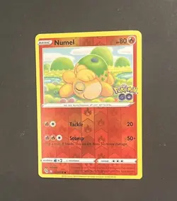 Pokemon Numel Ditto 013/078 Reverse Holo Pokemon GO Near Mint - Image 3