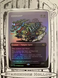 MTG Bloodghast (Borderless)(Foil) - Aetherdrift (DFT) Rare #0337 - Image 1