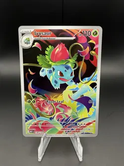 Ivysaur Holo Illustration Rare Card 134/132 Me01: Mega Evolution NM - A163 - Image 1