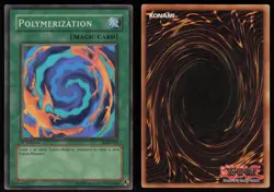 Polymerization LOB-059 GLOSSY Super Rare 1st Edition Yu-Gi-Oh - Image 3