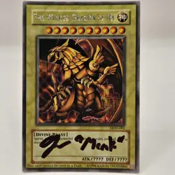 The Winged Dragon of Ra - DOD-001 Auto/Signed by Jonathan Todd Ross aka "Marik" - Image 1