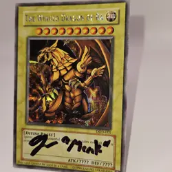 The Winged Dragon of Ra - DOD-001 Auto/Signed by Jonathan Todd Ross aka "Marik" - Image 2