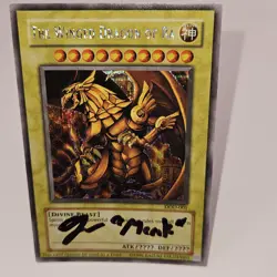 The Winged Dragon of Ra - DOD-001 Auto/Signed by Jonathan Todd Ross aka "Marik" - Image 4